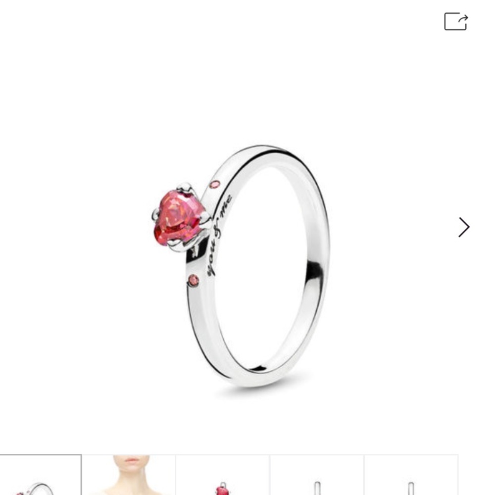 pandora “you & me” ring